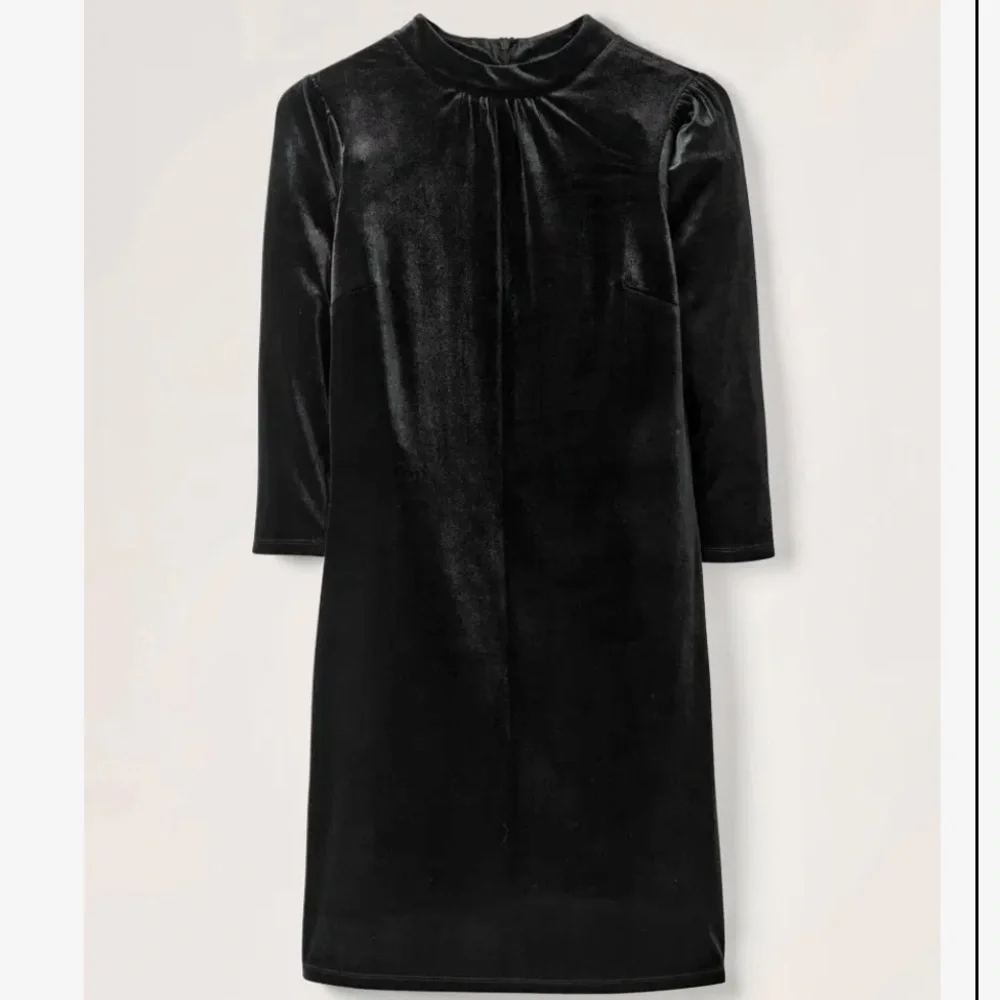 BODEN Livia Velvet Shift Dress - Picture 11 of 12
